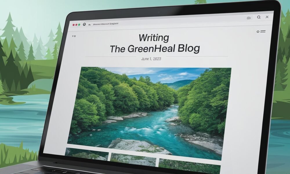 Writing GreenHeal Blog
