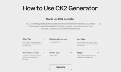CK2Generator.com Guides