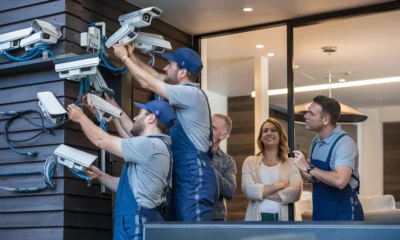 home CCTV installation services in London