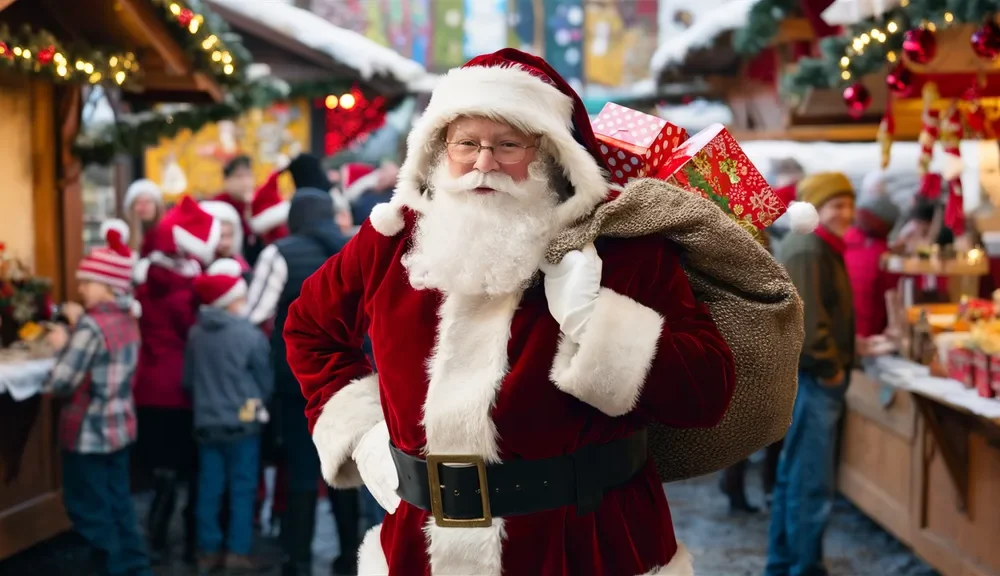 Marketplace Santa