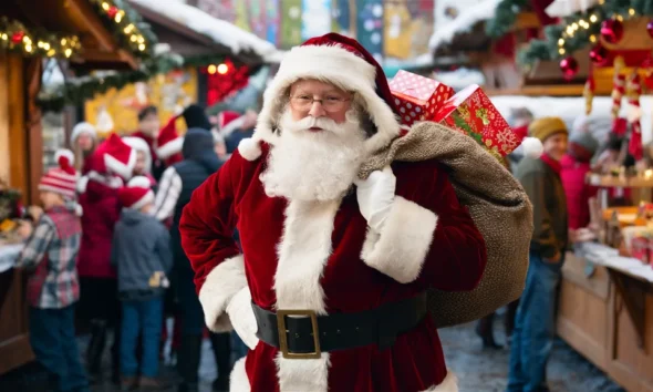 Marketplace Santa
