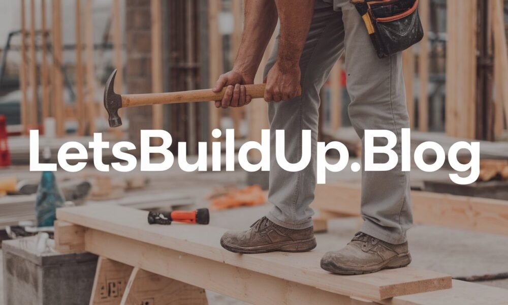 start writing letsbuildup.org blog