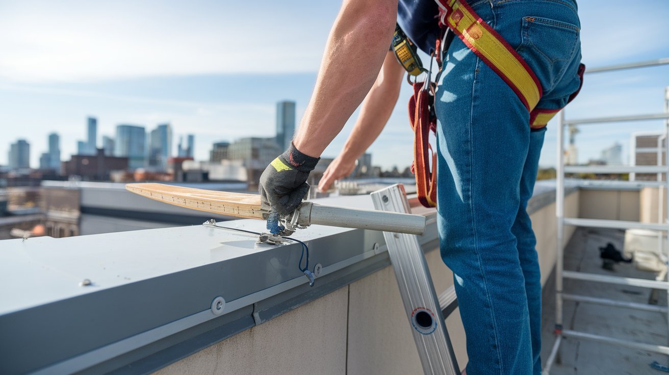 roof cricket installation