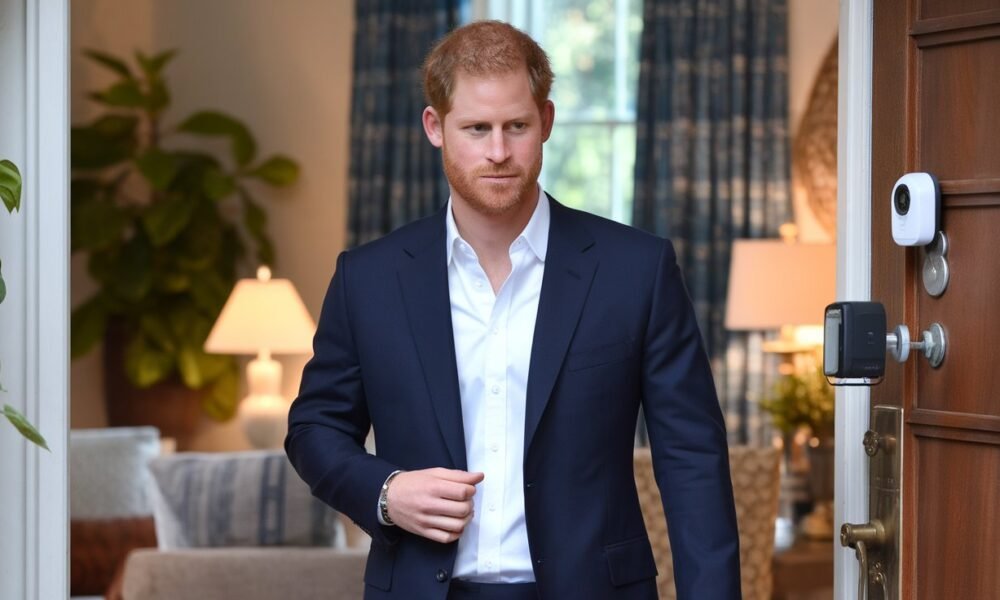 Prince Harry doorstep video doorbell